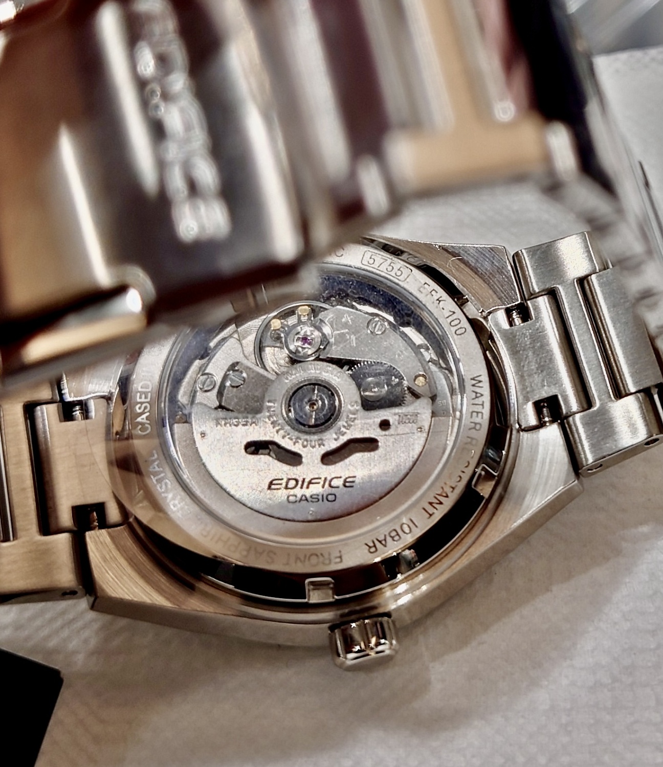 Первая в мире механика от Casio в линейке Edifice